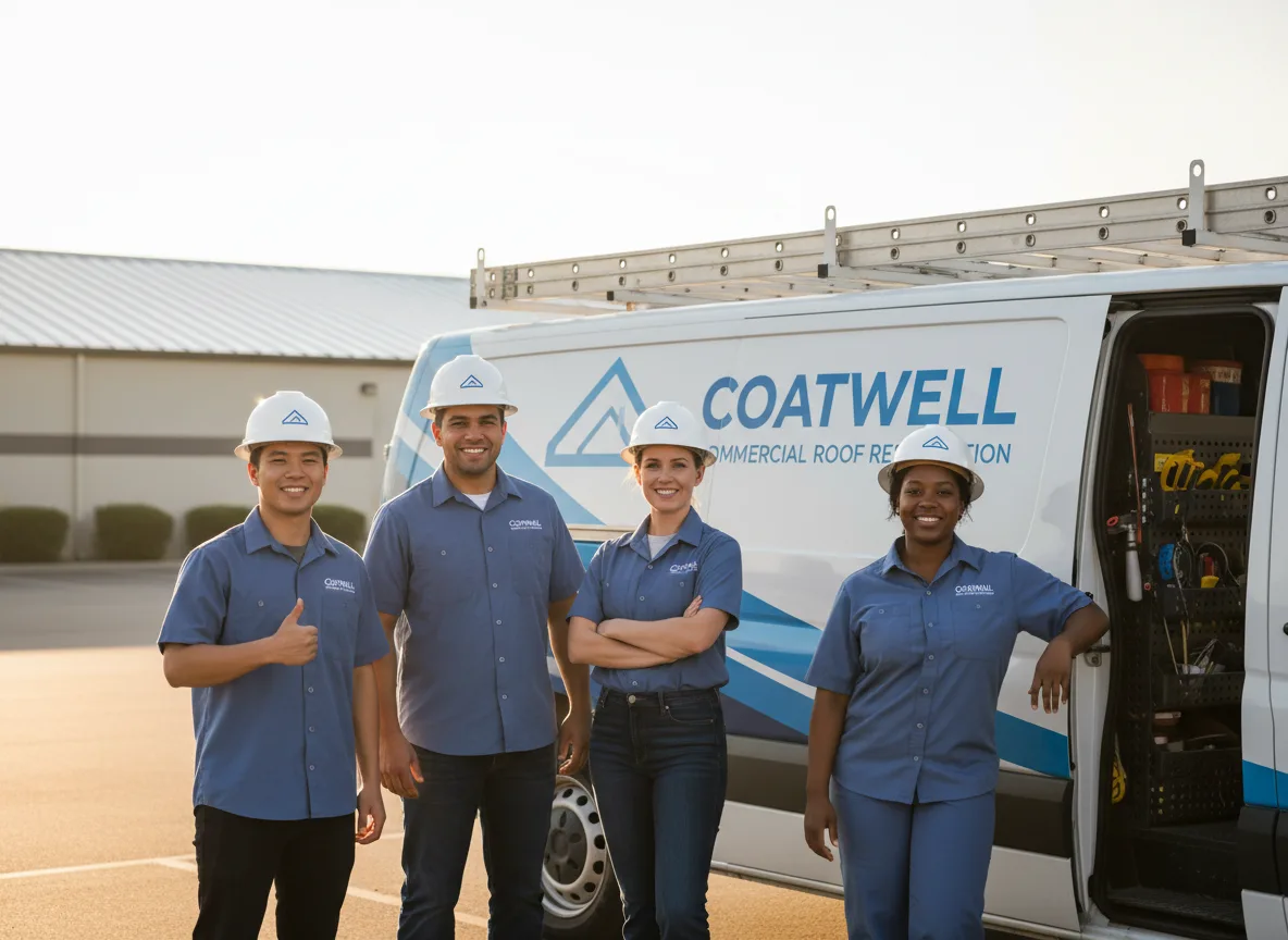 Commercial roof coating company in Elk City, KS